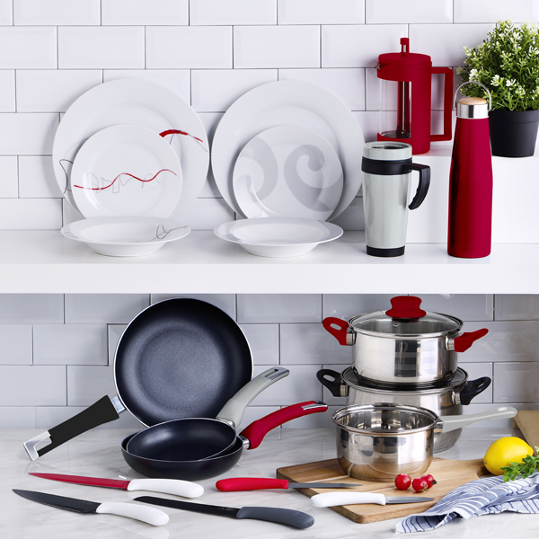 Bergner Sofia - Cubertería Completa 1,5 mm de Acero Inoxidable Compuesto por 4 Cuchillos, 4 Tenedores, 4 Cucharas y 4 Cucharillas, Apta lavavajillas, Ergonómica, Diseño exclusivo - Imagen 2