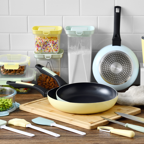 San Ignacio Cosy - Juego de 3 Moldes de Horno, Acero al Carbono, Moldes Repostería, Antiadherentes, Fácil Limpieza, Multicolor - Imagen 2