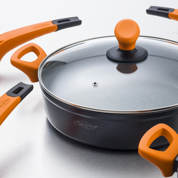 San ignacio Lava Tartera 28 Cm Aluminio Forjado Gris - Imagen 2