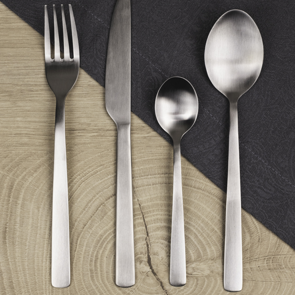 San Ignacio Root - Set de 3 Cucharas Fabricadas en Acero Inoxidable Mate de Primera Calidad, libres de tóxicos, Fácil limpieza, Apto para lavavajillas, 100% Reciclado - Imagen 2