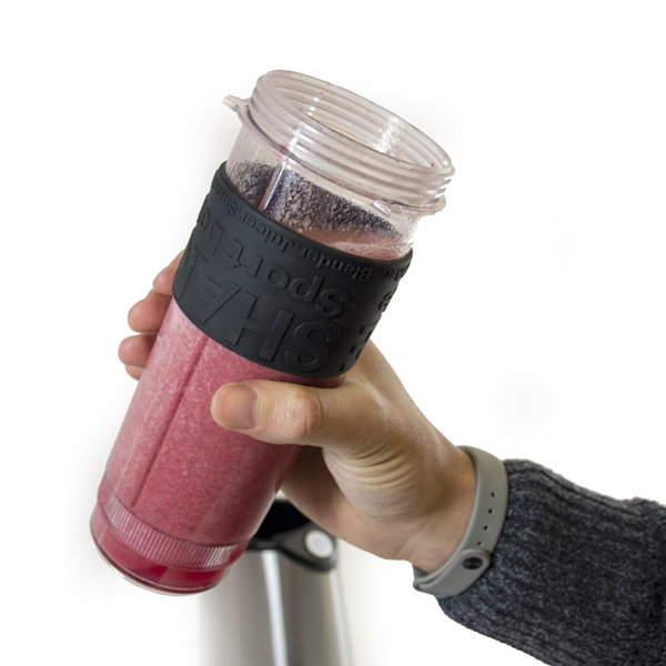 Masterpro Foodies - Batidora de vaso, Empuñadura antideslizante de silicona, vaso extraíble, Potencia 300W - Imagen 2